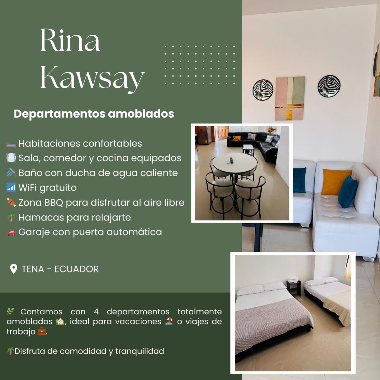 Rinakawsay - Viveviajando Hermoso Penthouse Completamente Amoblado En Tena Apartment Bagian luar foto